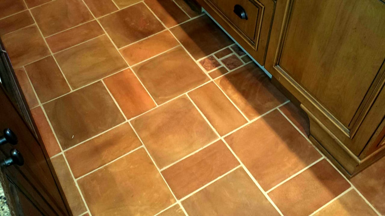 Tile & grout after cleaning by Langenwalter